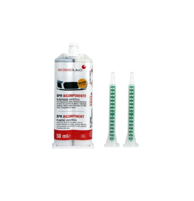 BPR BICOMPONENTE PLÁSTICO MEDIUM 50ML BOSSAUTO