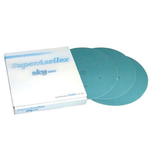 DISCO SUPER ASSILEX CELESTE 5" K-600 7 HUECOS KOVAX
