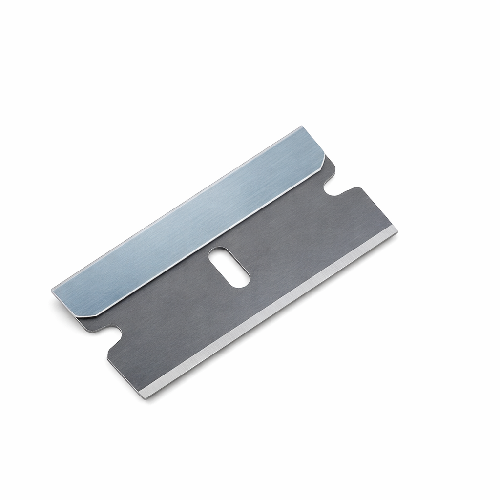 CUCHILLAS DE ACERO INOXIDABLE CAJA 100UND