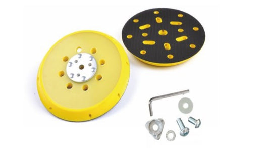 PLATO RESPALDO 6" 8 AGUJEROS SHINE MATE