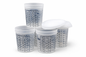 PPS ENVASE PLASTICO FPP 125 MY 400 ML BESA (50 UNDS)