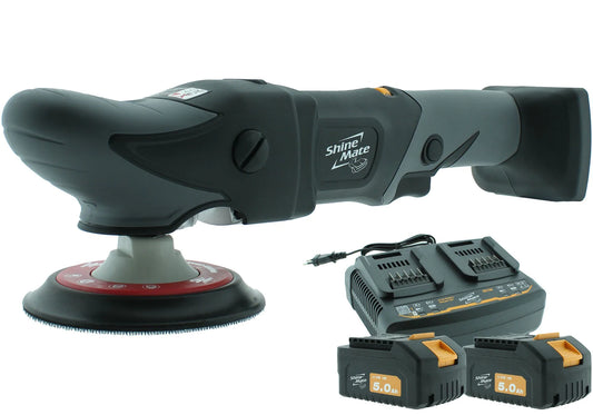 PULIDORA ROTATIVA 6" EB251-6 +2 BATERIAS B1850A +1 CARGADOR BC182 SHINE MATE