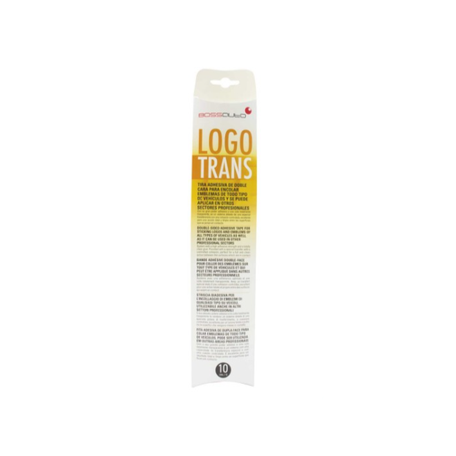 TIRA ADHESIVA DOBLE CARA 30X5CM 10UDS BOSSAUTO
