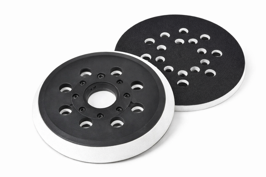 PLATO MULTIAGUJERO LIJADORA ELECTRICA 5" 8 TORNILLOS SHINE MATE