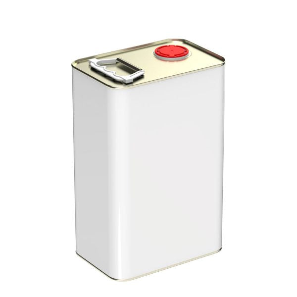 BOTE METAL RECTANGULAR P/DISOLVENTE 5 LTS TAPON BESA