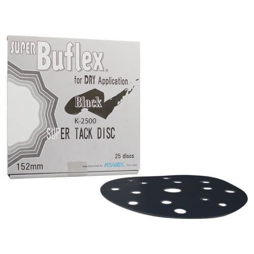 DISCO BUFLEX NEGRO 6" K-3000  KOVAX (SECO)
