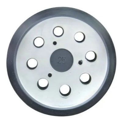 PLATO RESPALDO 5" 3 TORNILLOS 8 HUECOS SHINE MATE