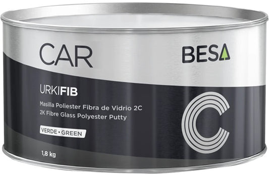 URKI-FIB 2C 6356 VERDE 1.0LT MASILLA FIBRAL
